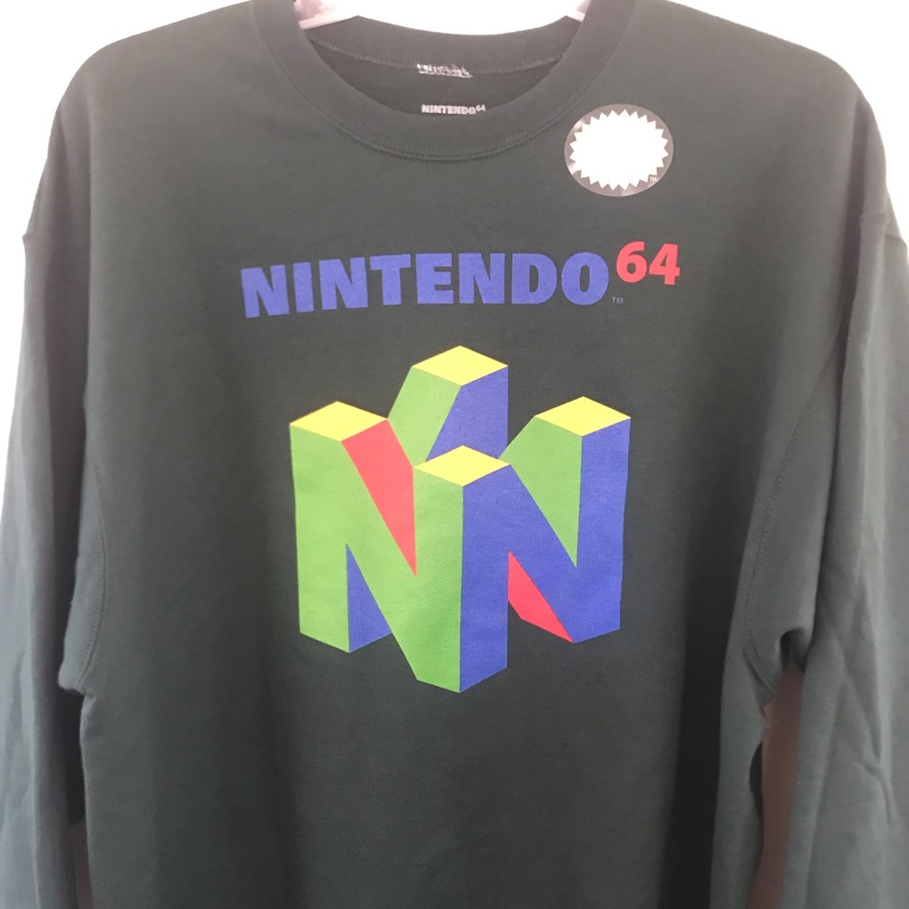 Nintendo 64 Official Logo Sweater